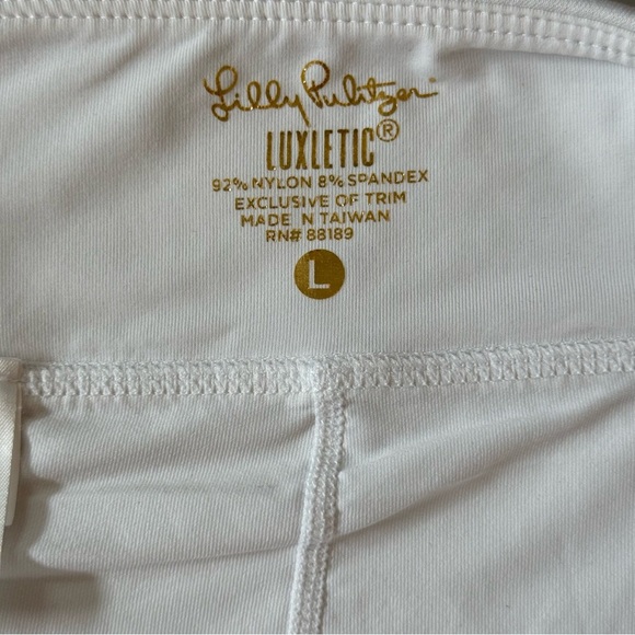 Lilly Pulitzer White Tennis Skort Size L - Picture 4 of 9